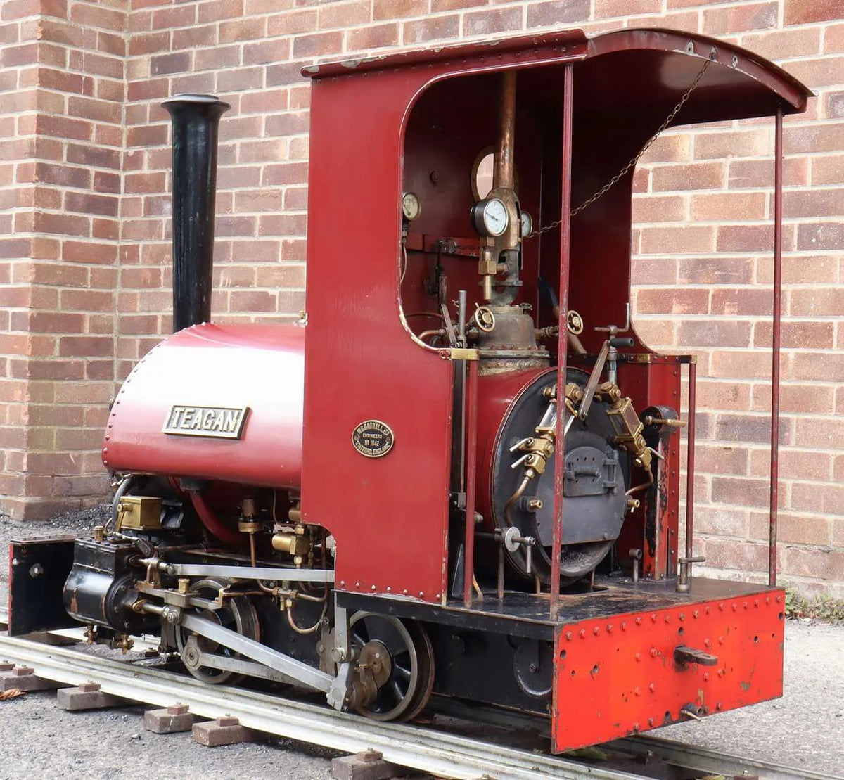 7 1/4 inch gauge Bagnall 0-4-0ST
