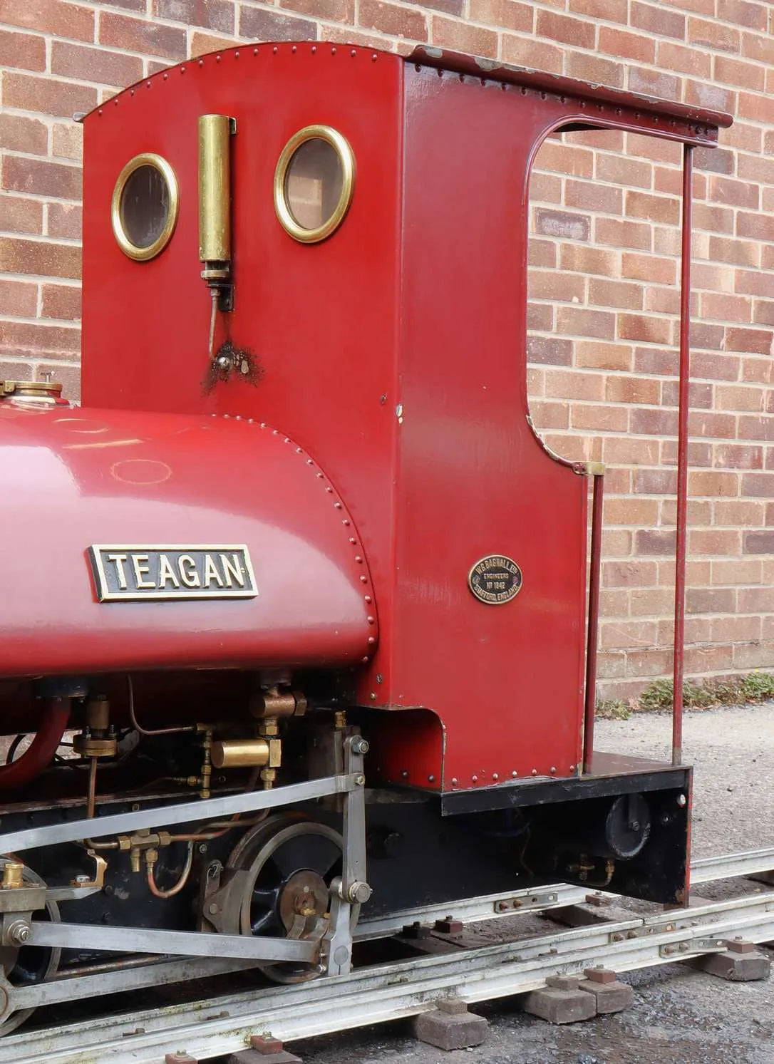7 1/4 inch gauge Bagnall 0-4-0ST