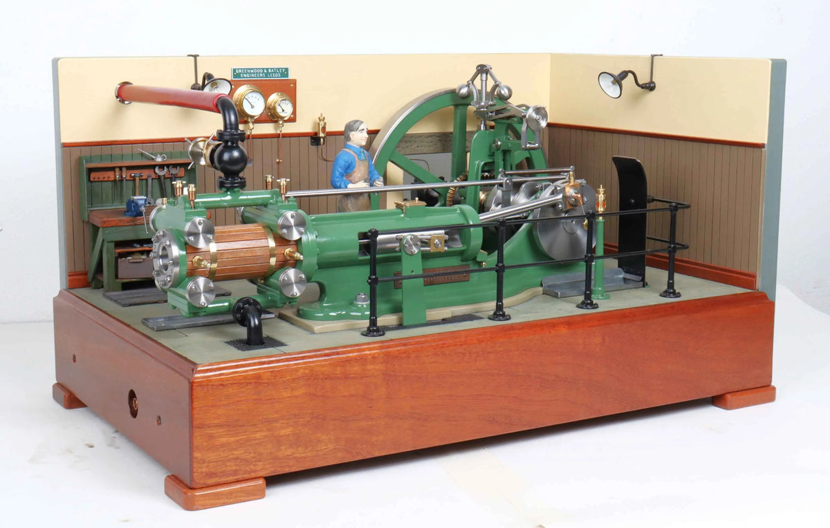 Fenby Corliss valve mill engine