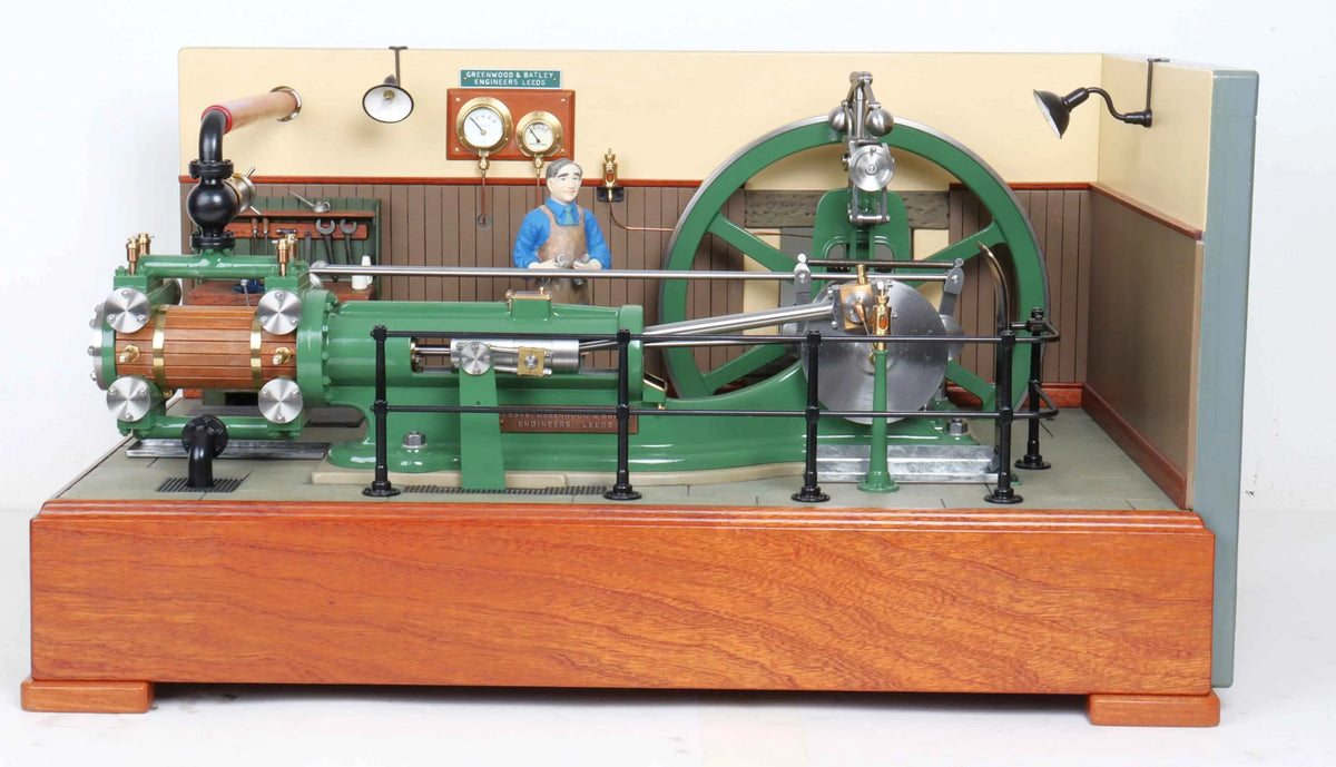 Fenby Corliss valve mill engine
