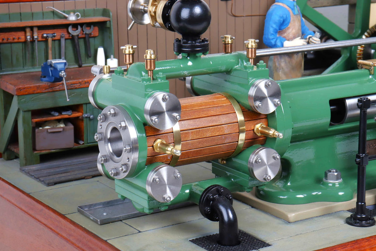 Fenby Corliss valve mill engine