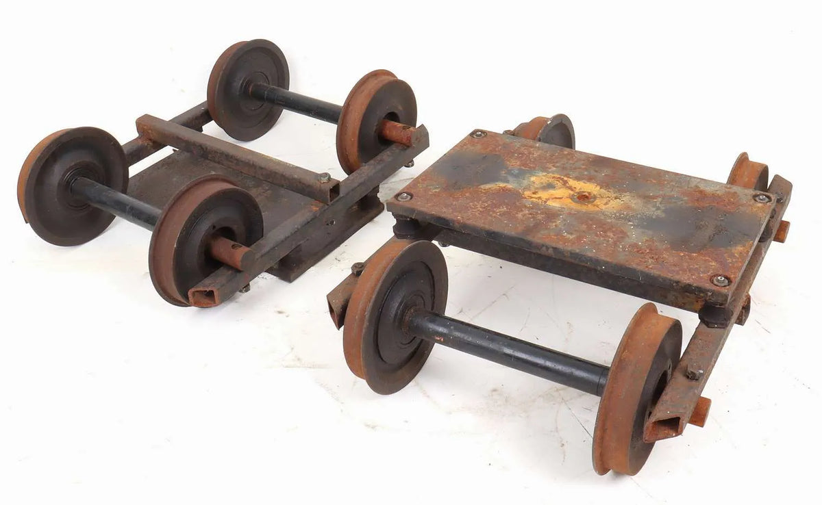 Pair of 7 1/4 inch gauge bogies
