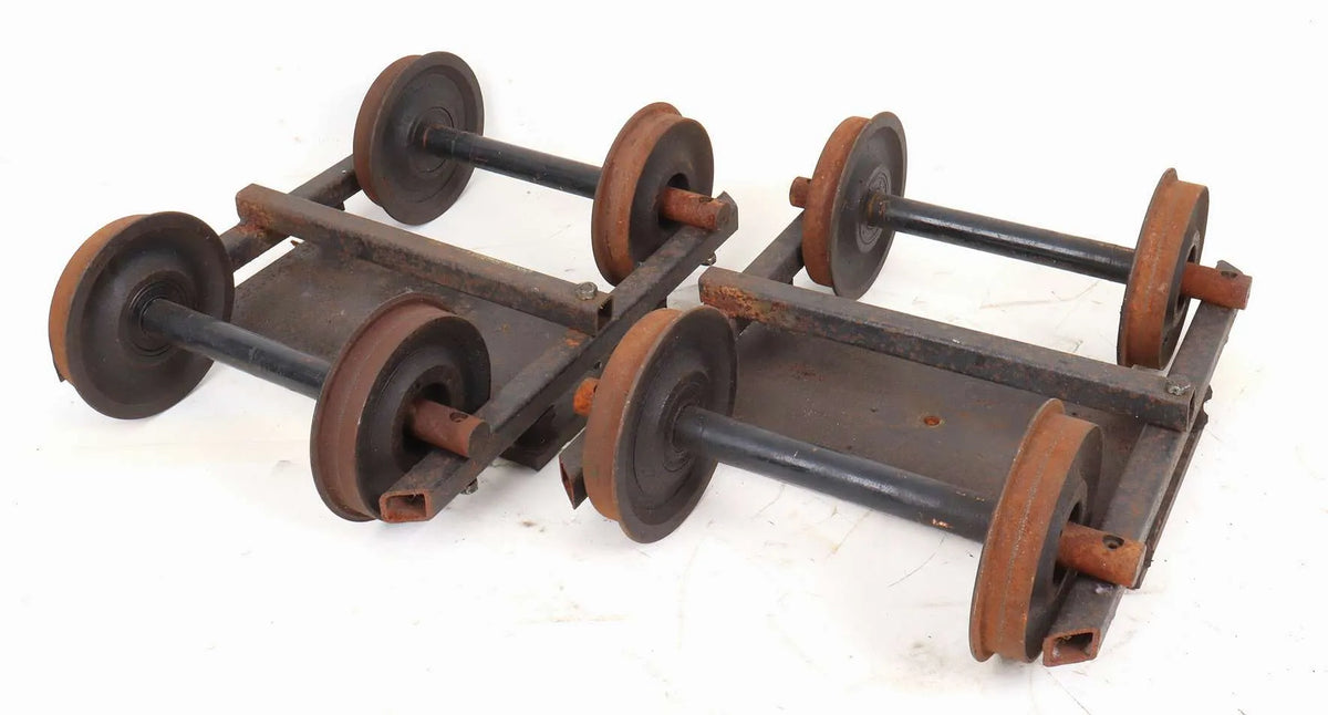 Pair of 7 1/4 inch gauge bogies