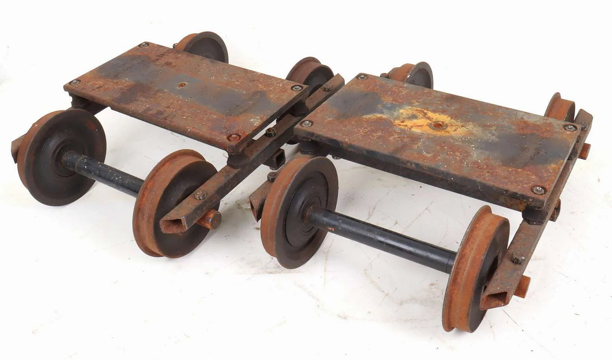 Pair of 7 1/4 inch gauge bogies