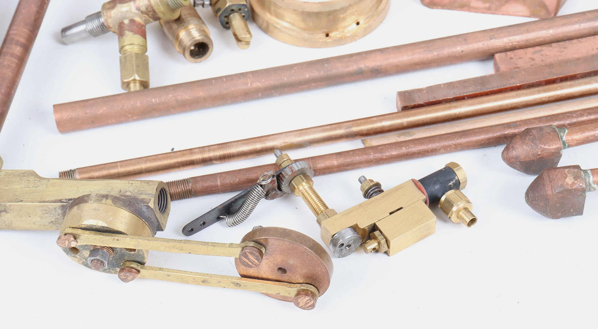 Quantity boiler material, flanged plates, fittings