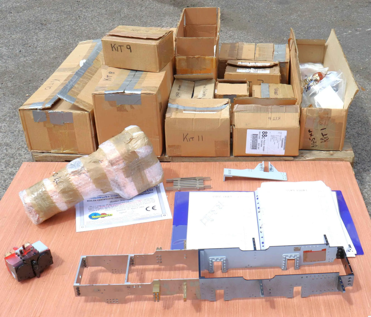 5 inch gauge GWR 14XX 0-4-2T kits