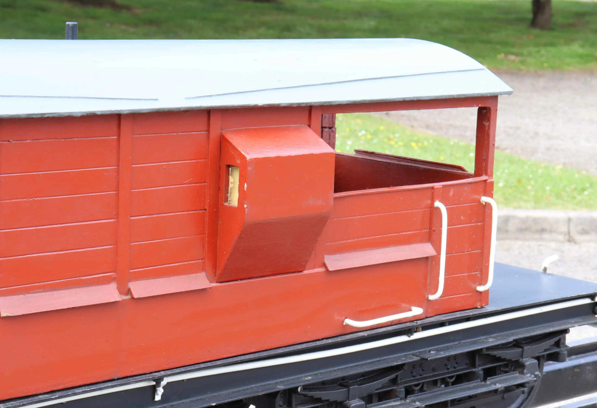 5 inch gauge 25T bogie brake van