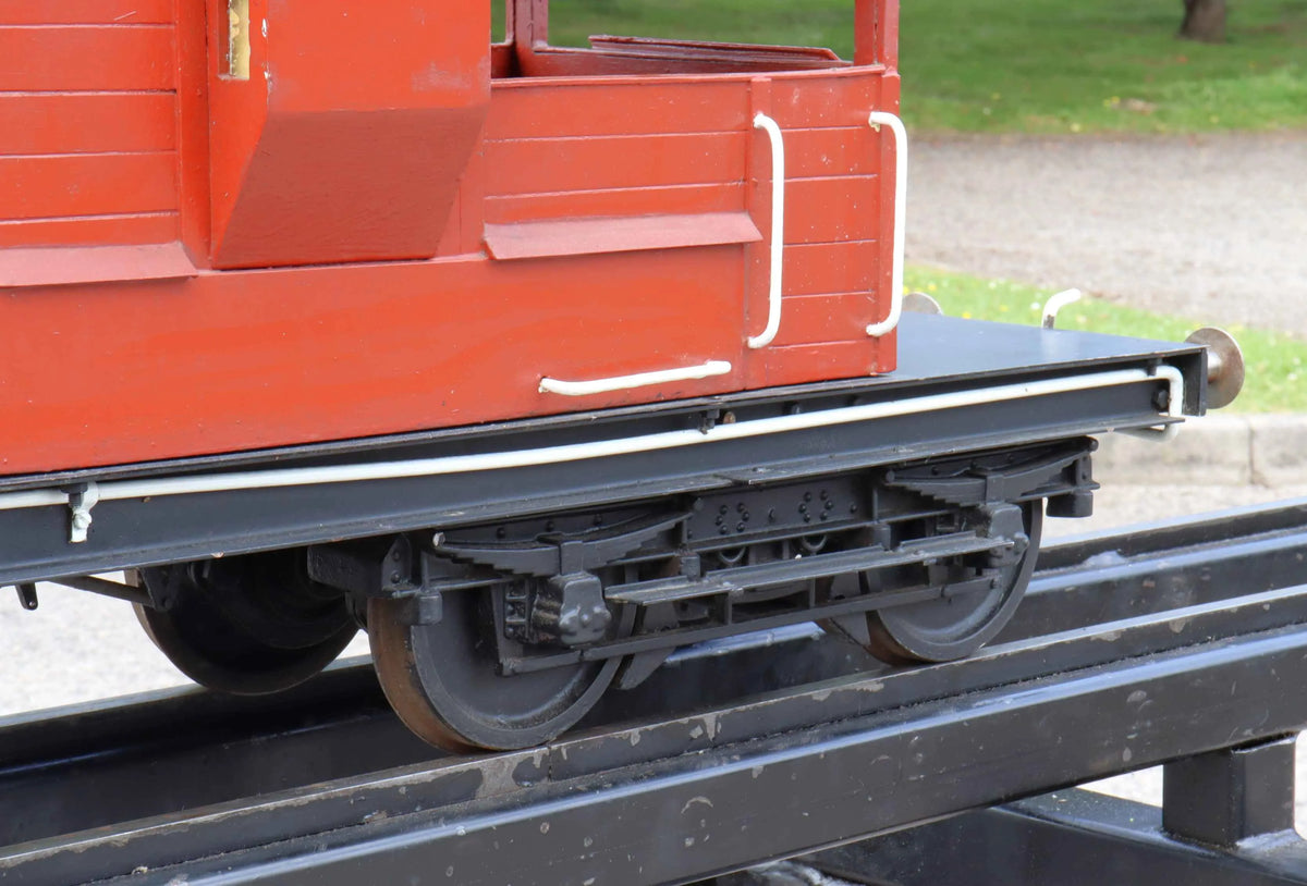 5 inch gauge 25T bogie brake van
