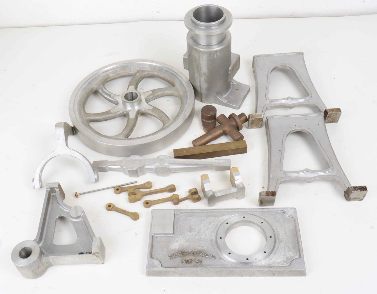 3 inch scale Rider-Ericsson hot air engine castings