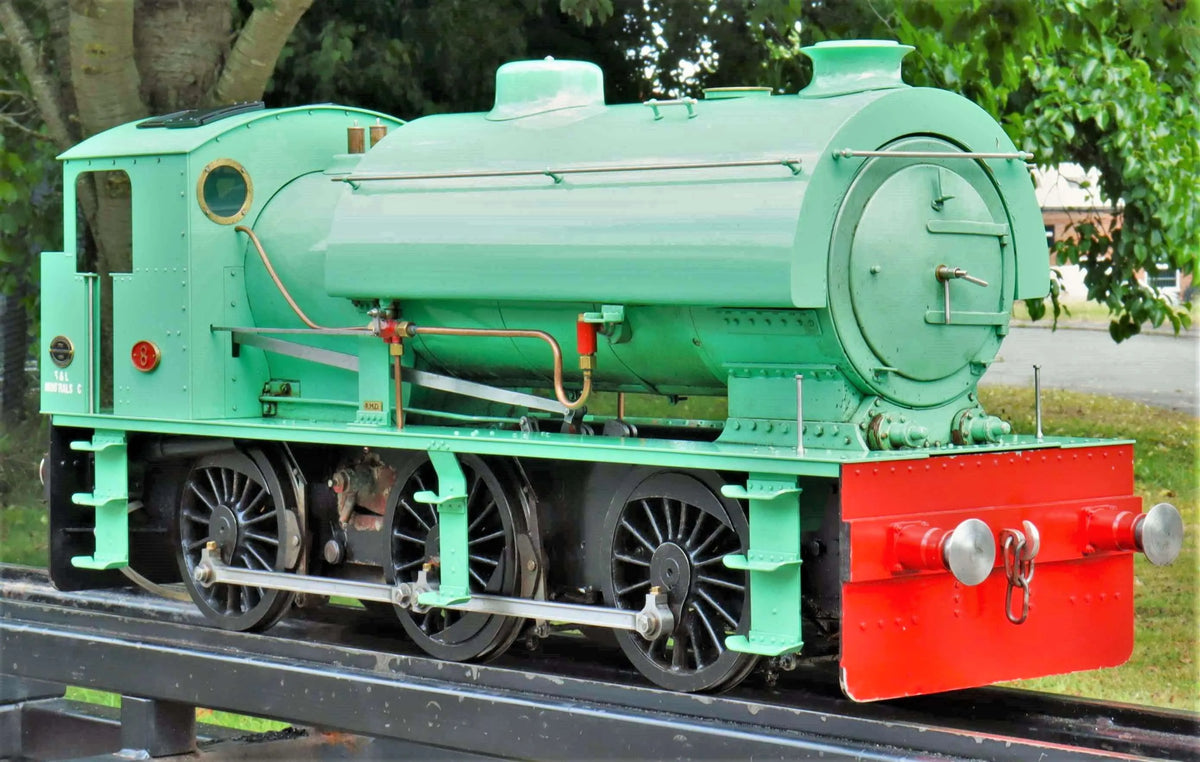 5 inch gauge Hawthorne Leslie 0-6-0ST