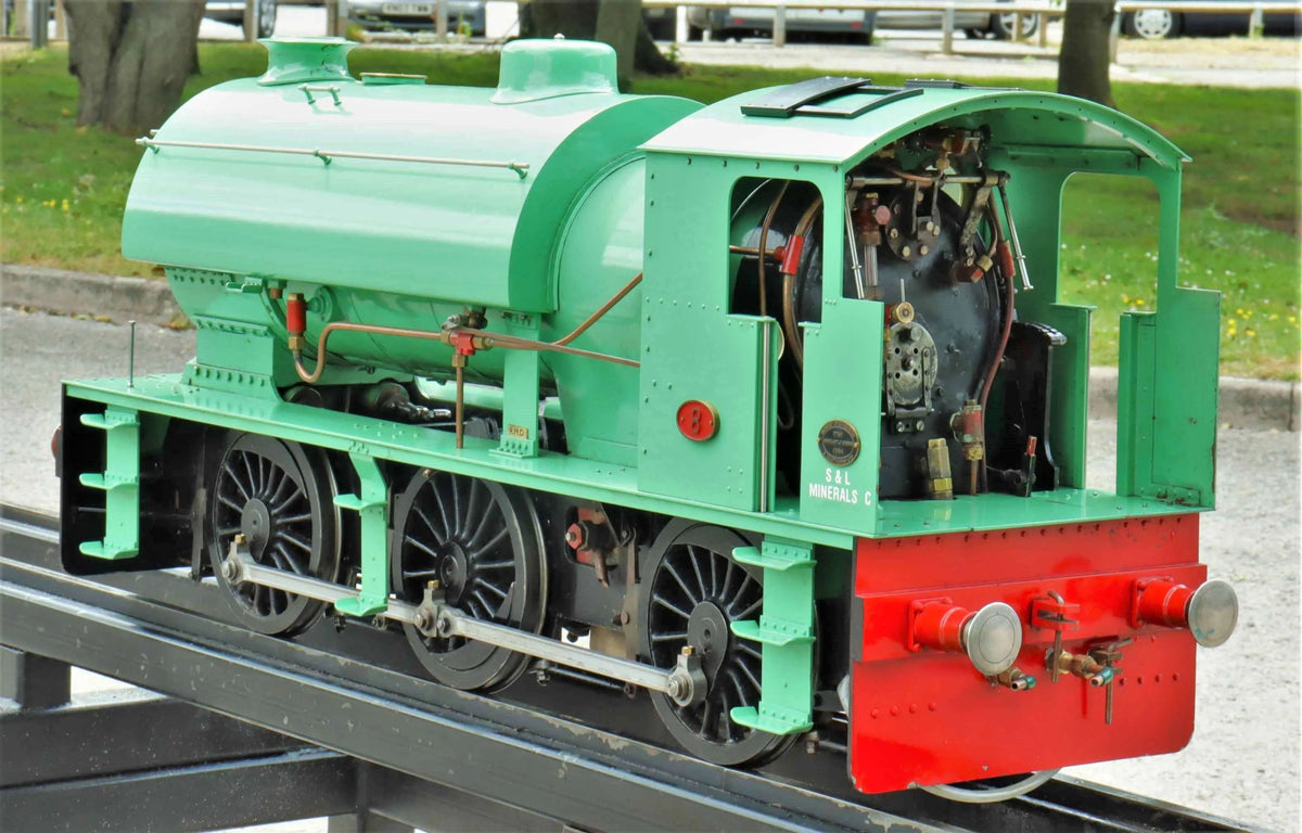 5 inch gauge Hawthorne Leslie 0-6-0ST