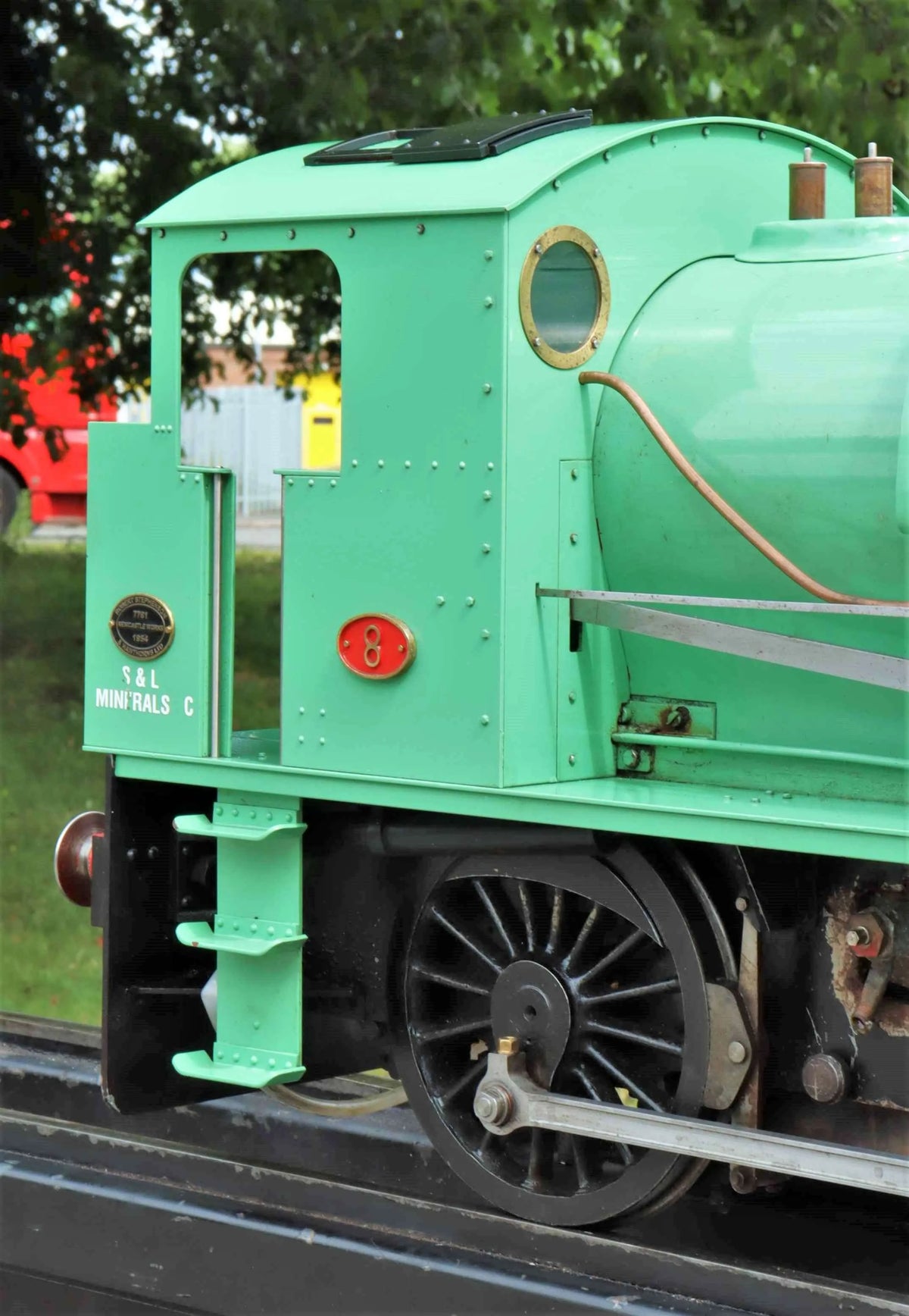 5 inch gauge Hawthorne Leslie 0-6-0ST