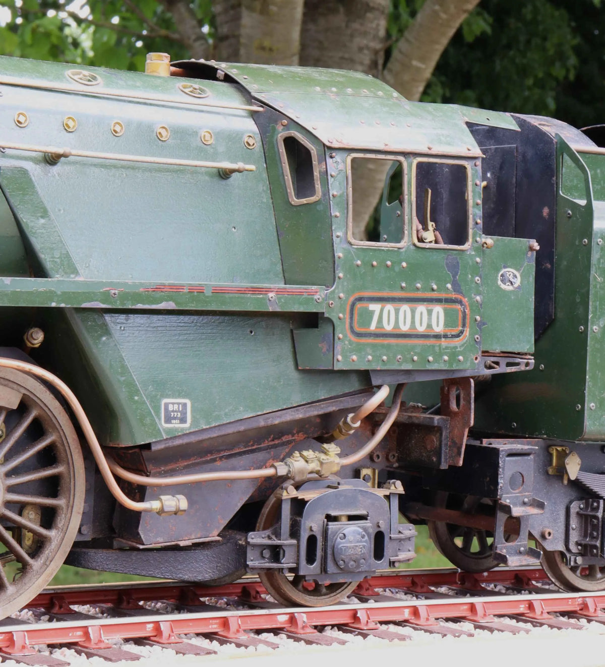 3 1/2 inch gauge OS "Britannia"