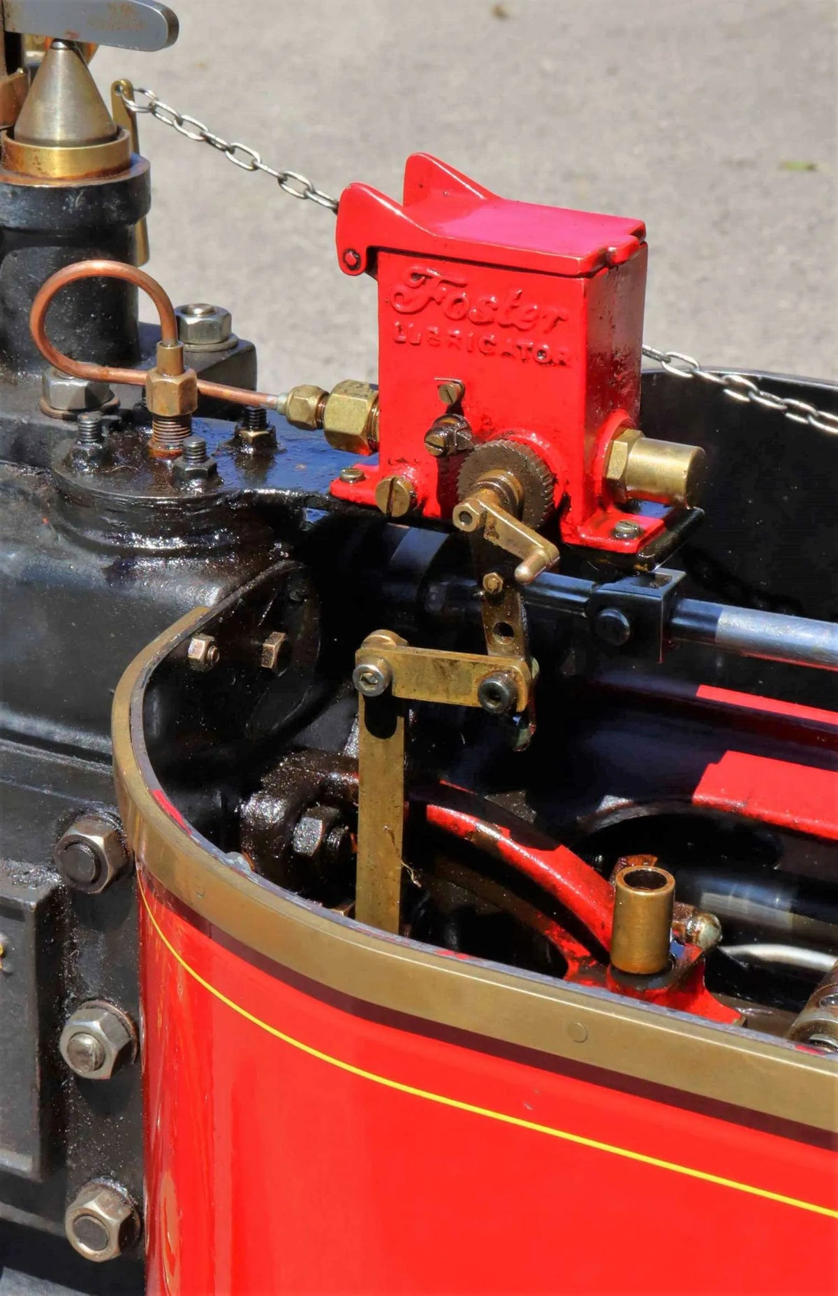 6 inch scale Ruston Proctor SD steam tractor