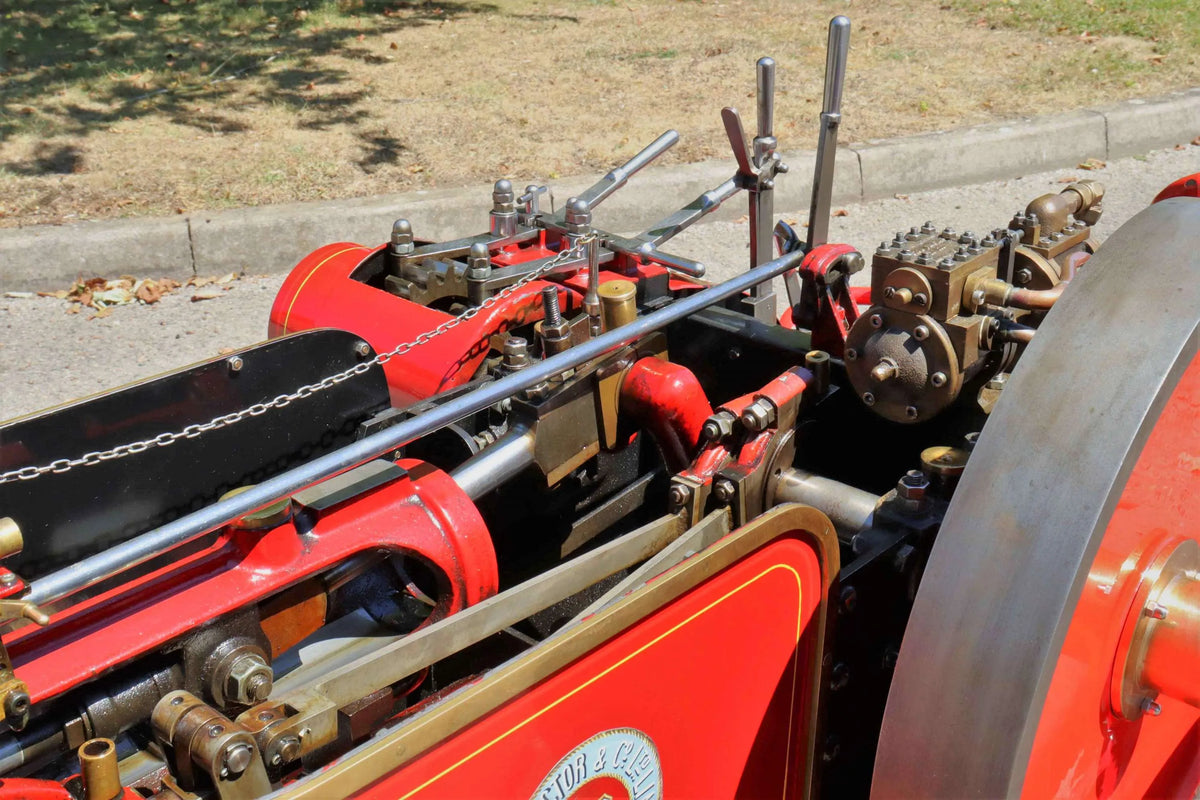 6 inch scale Ruston Proctor SD steam tractor