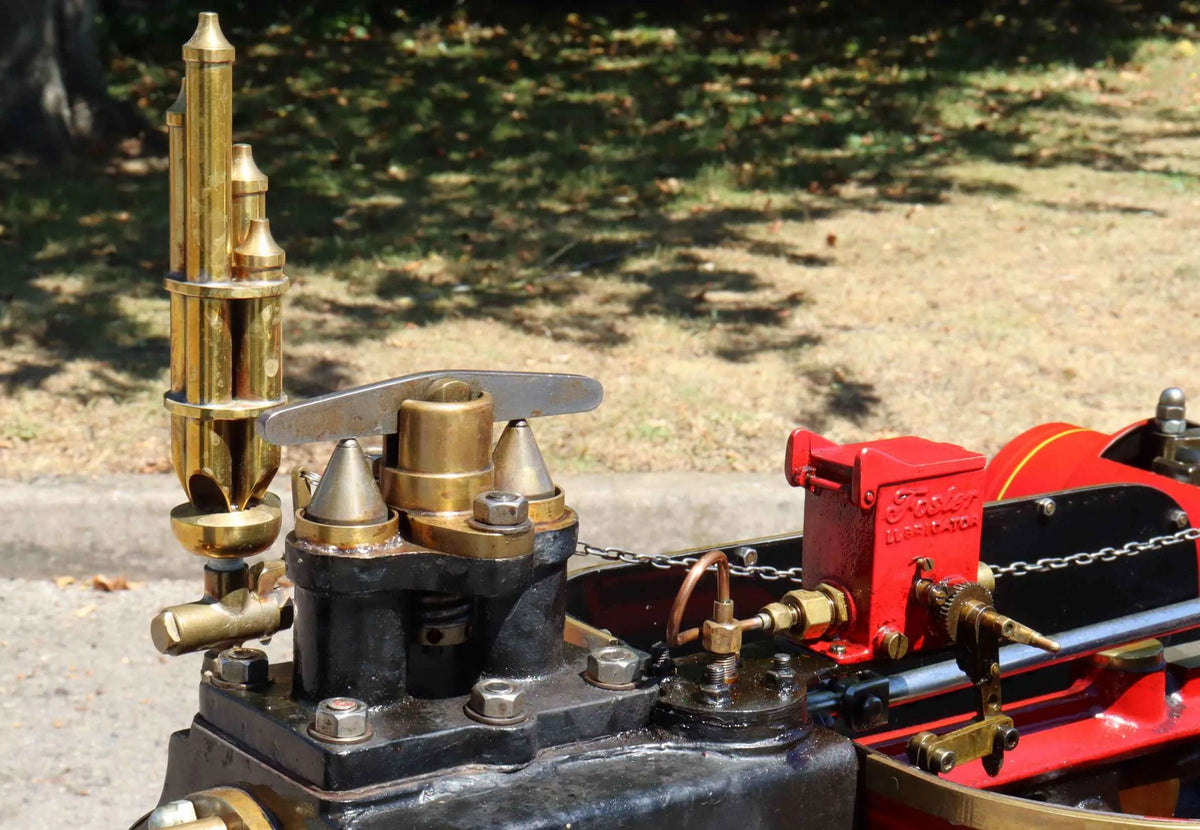 6 inch scale Ruston Proctor SD steam tractor