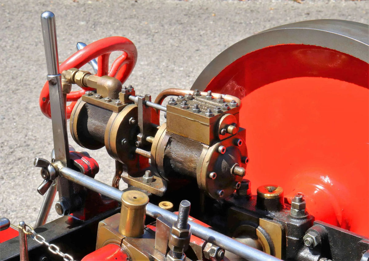 6 inch scale Ruston Proctor SD steam tractor