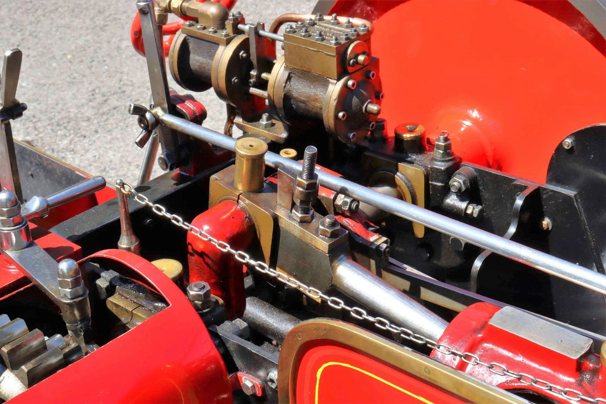 6 inch scale Ruston Proctor SD steam tractor