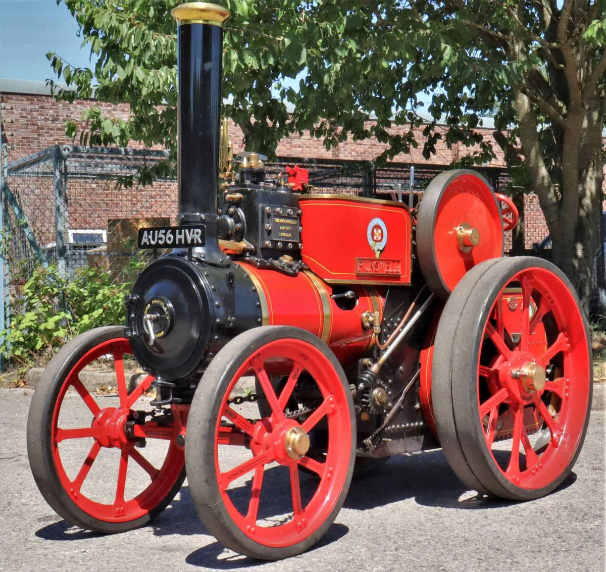 6 inch scale Ruston Proctor SD steam tractor