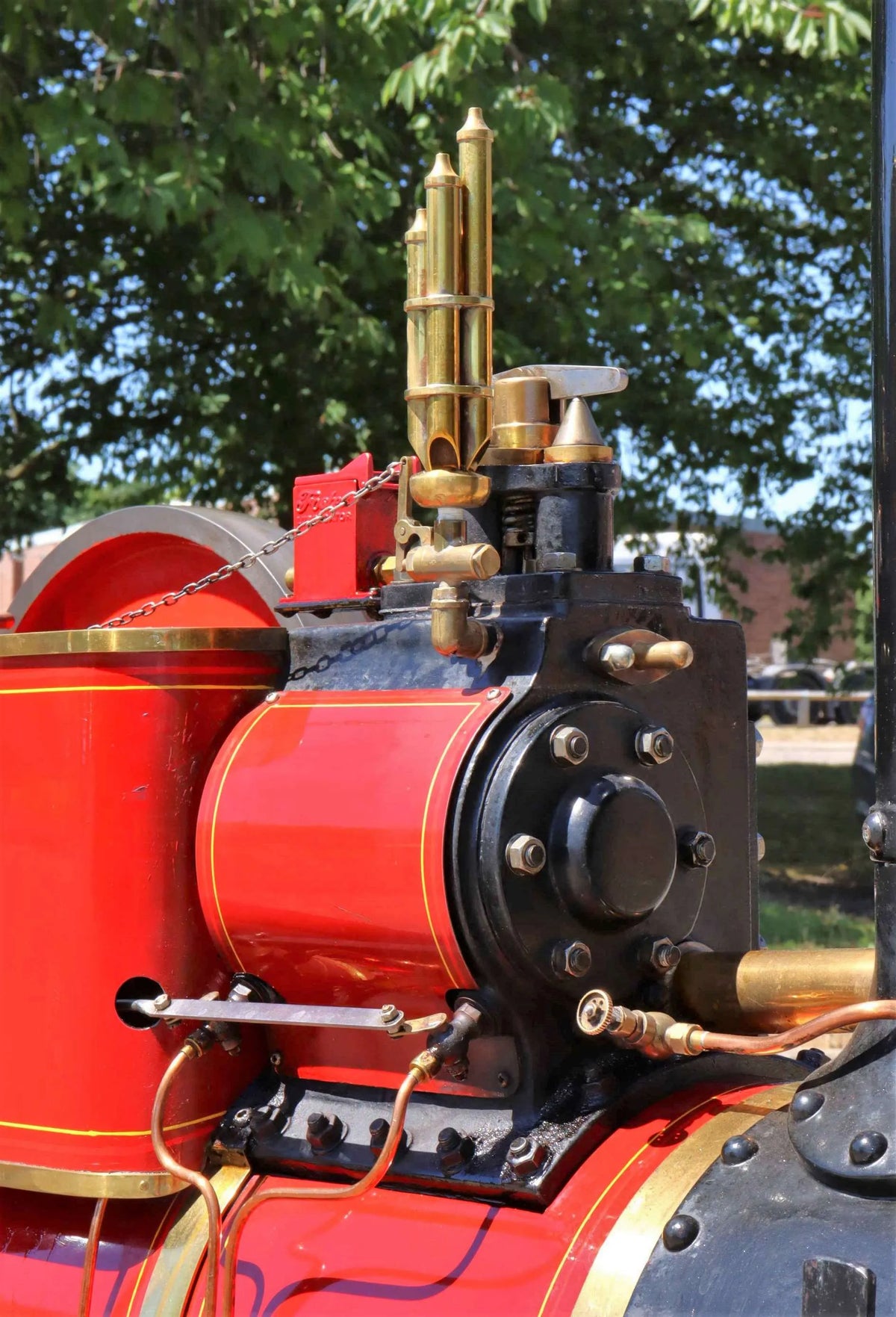6 inch scale Ruston Proctor SD steam tractor
