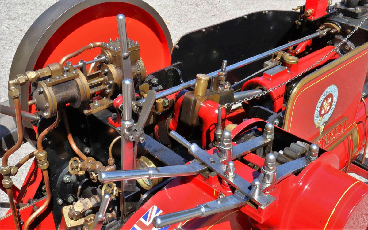 6 inch scale Ruston Proctor SD steam tractor