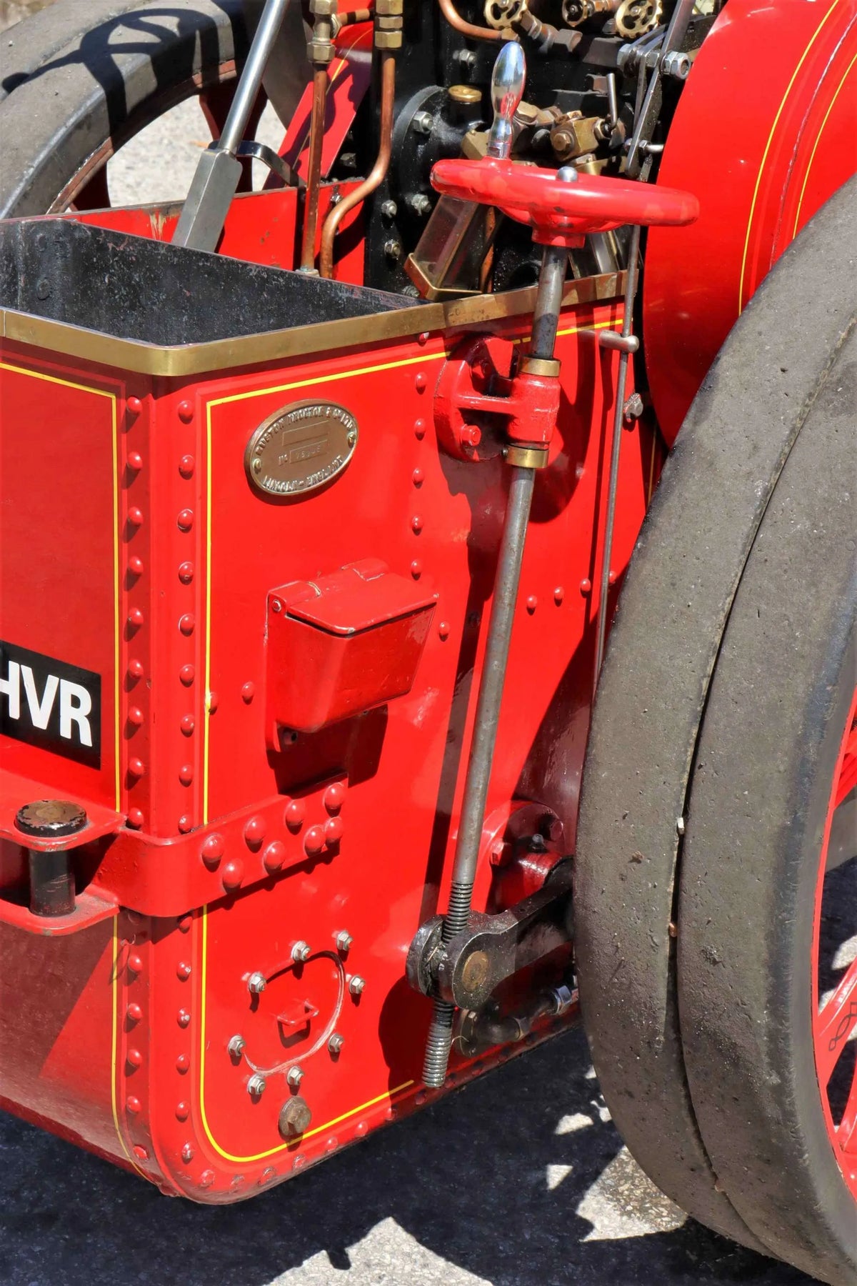 6 inch scale Ruston Proctor SD steam tractor