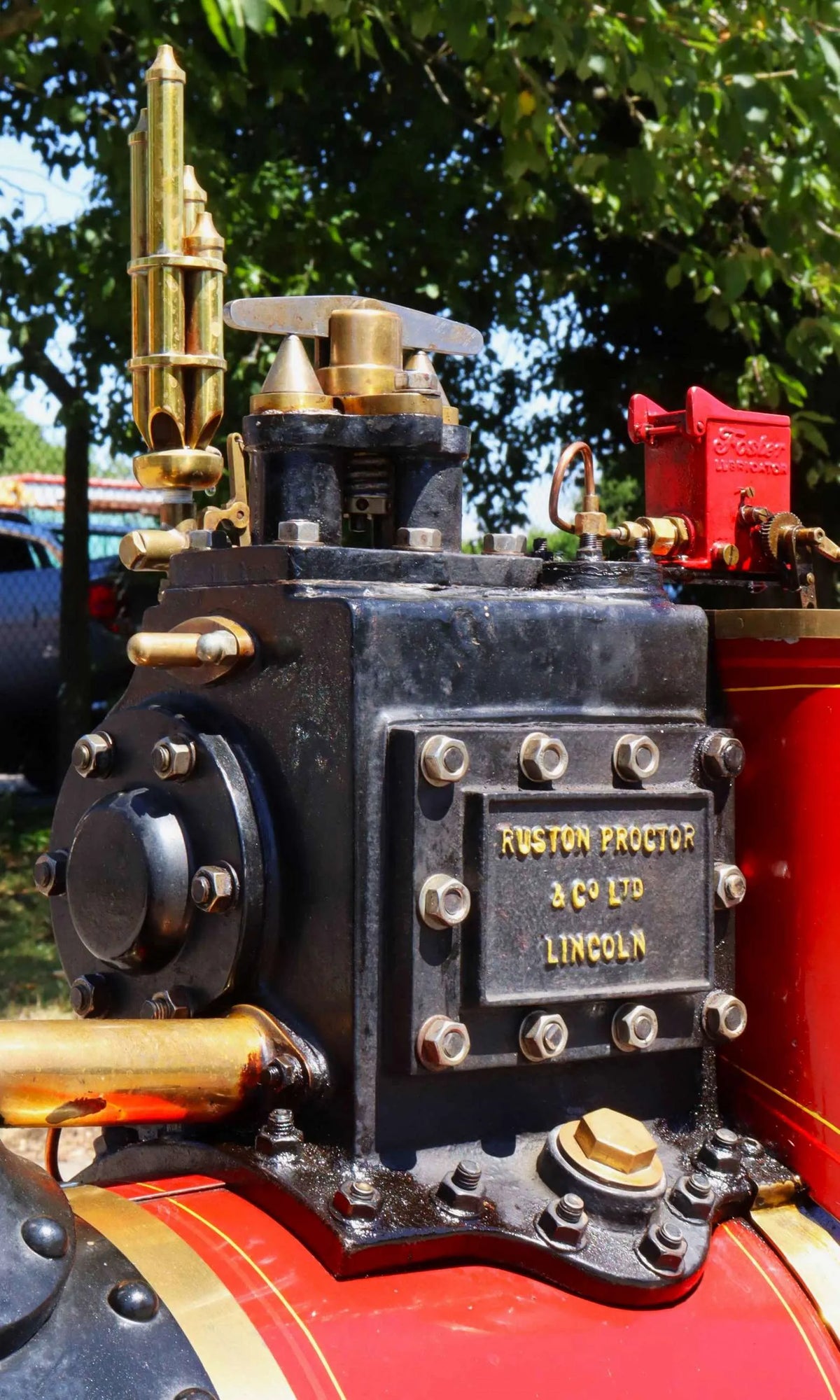6 inch scale Ruston Proctor SD steam tractor