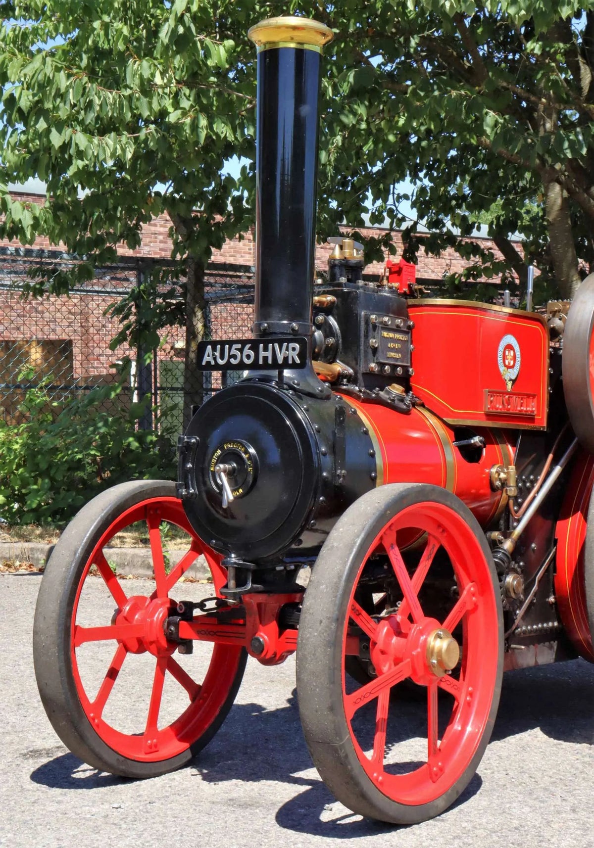 6 inch scale Ruston Proctor SD steam tractor