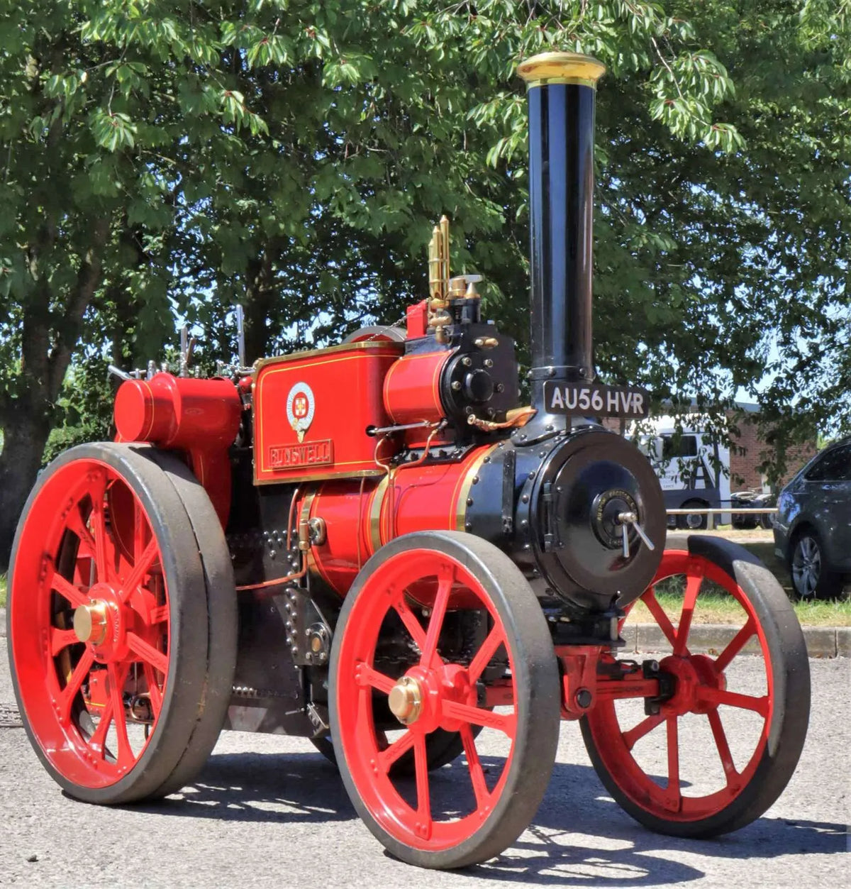 6 inch scale Ruston Proctor SD steam tractor