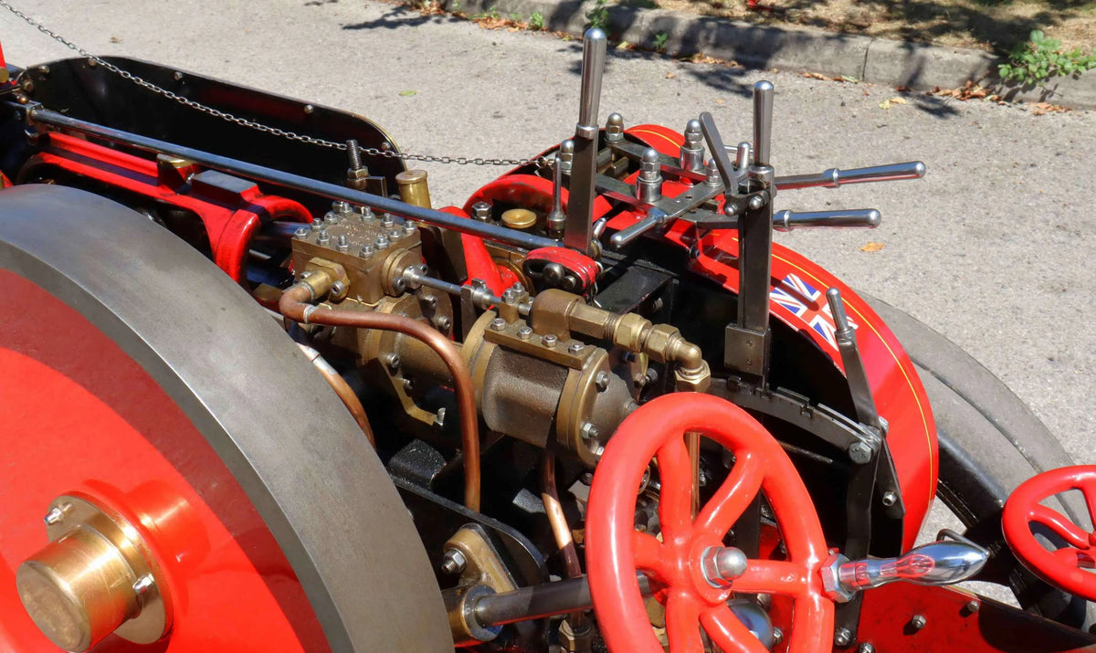 6 inch scale Ruston Proctor SD steam tractor