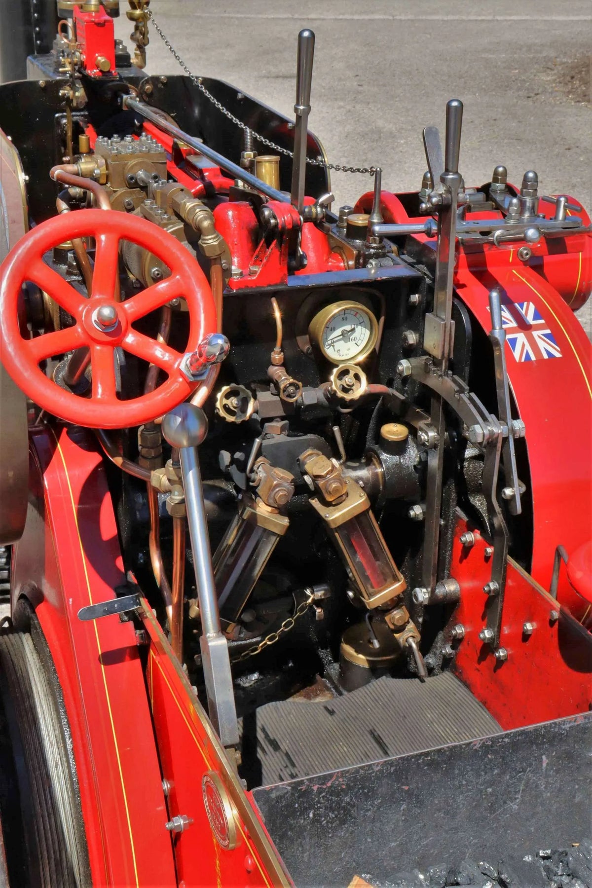 6 inch scale Ruston Proctor SD steam tractor