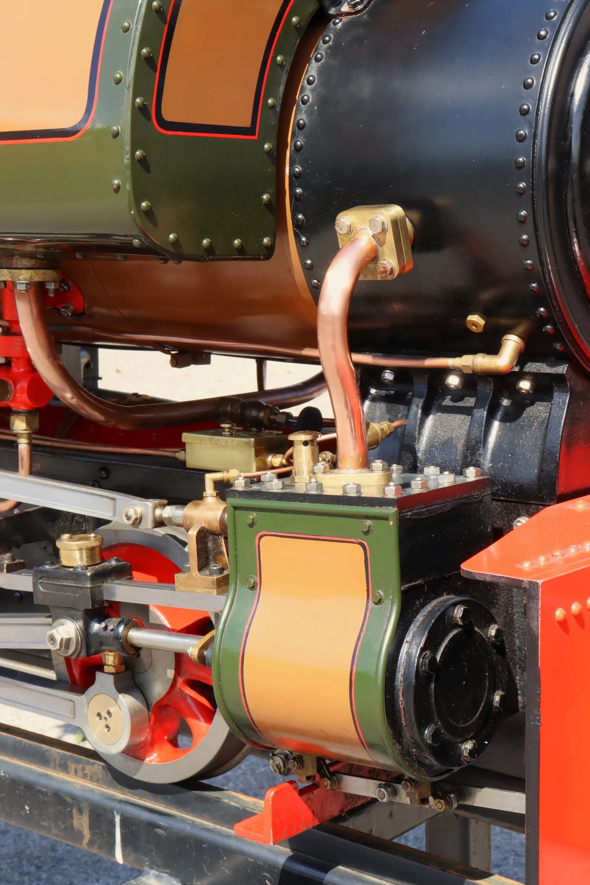 7 1/4 inch gauge 4 inch scale Bagnall 0-4-0ST