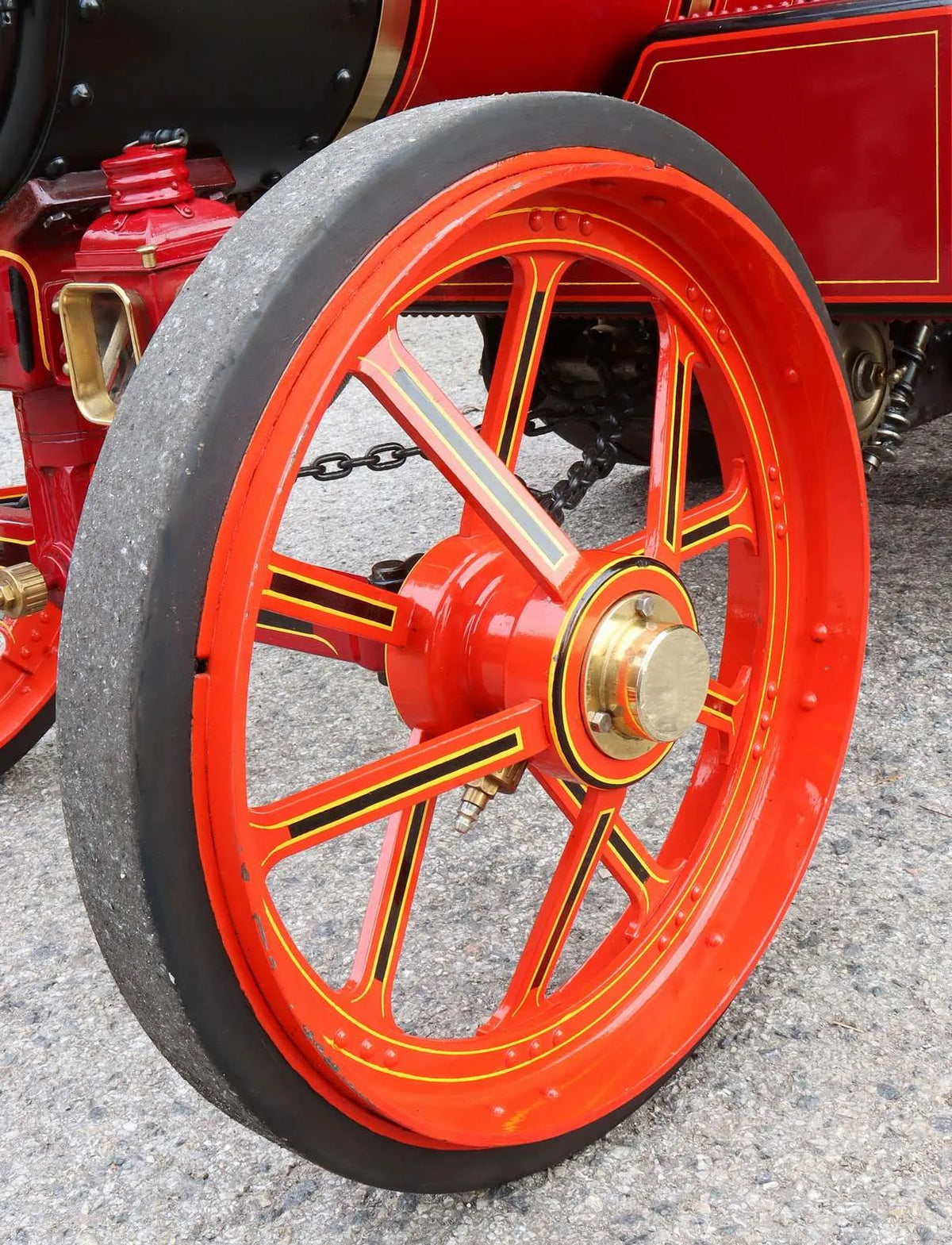 4 inch scale Burrell 6nhp SCC traction engine