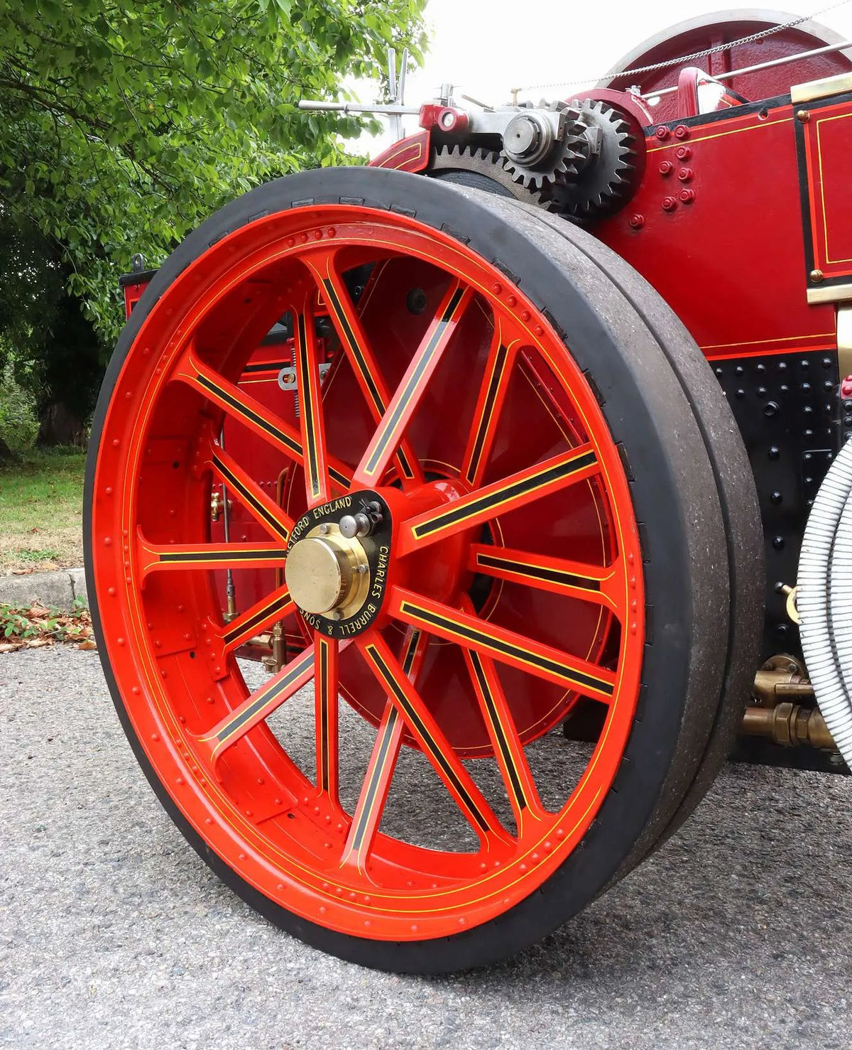 4 inch scale Burrell 6nhp SCC traction engine