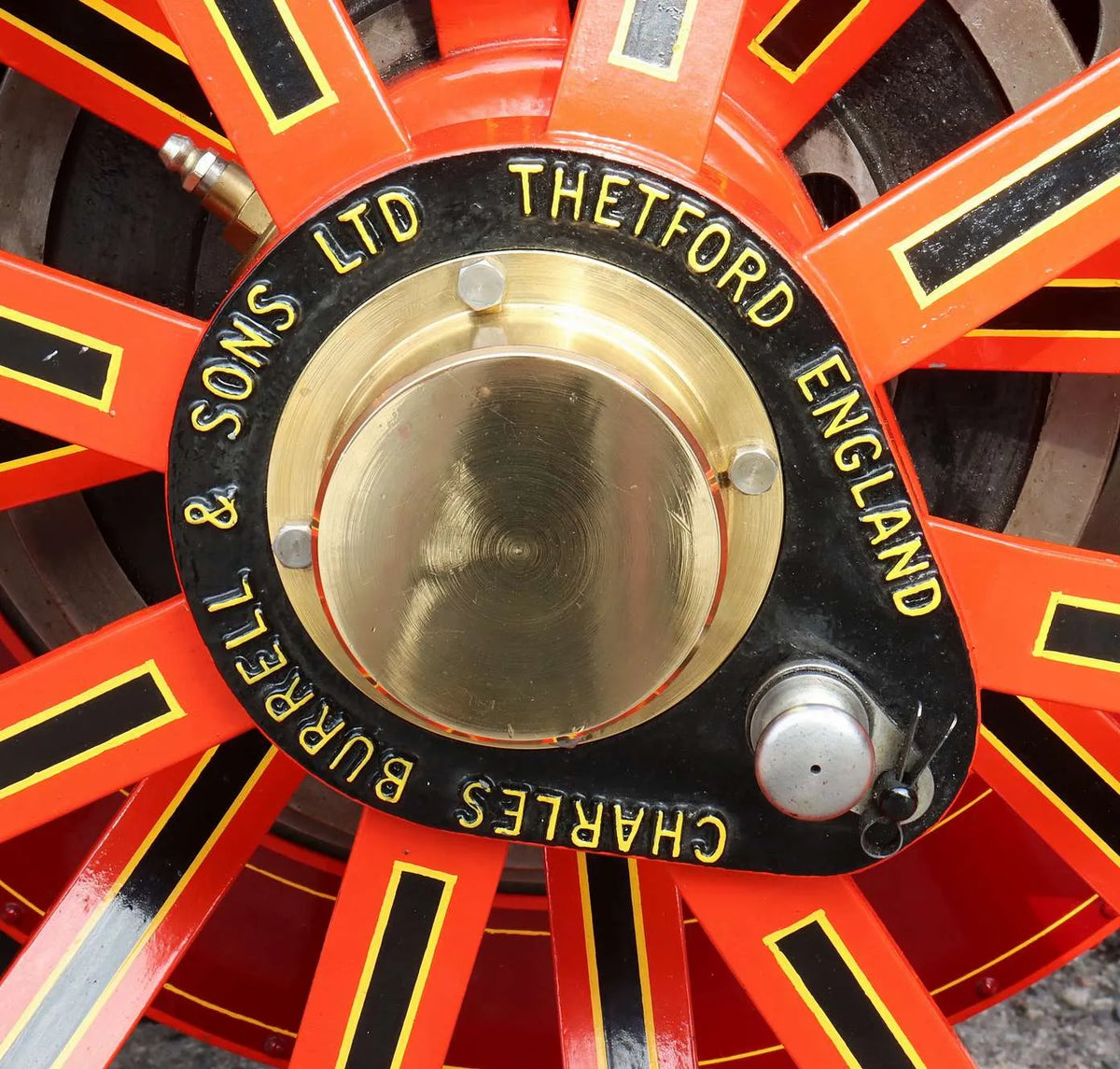 4 inch scale Burrell 6nhp SCC traction engine