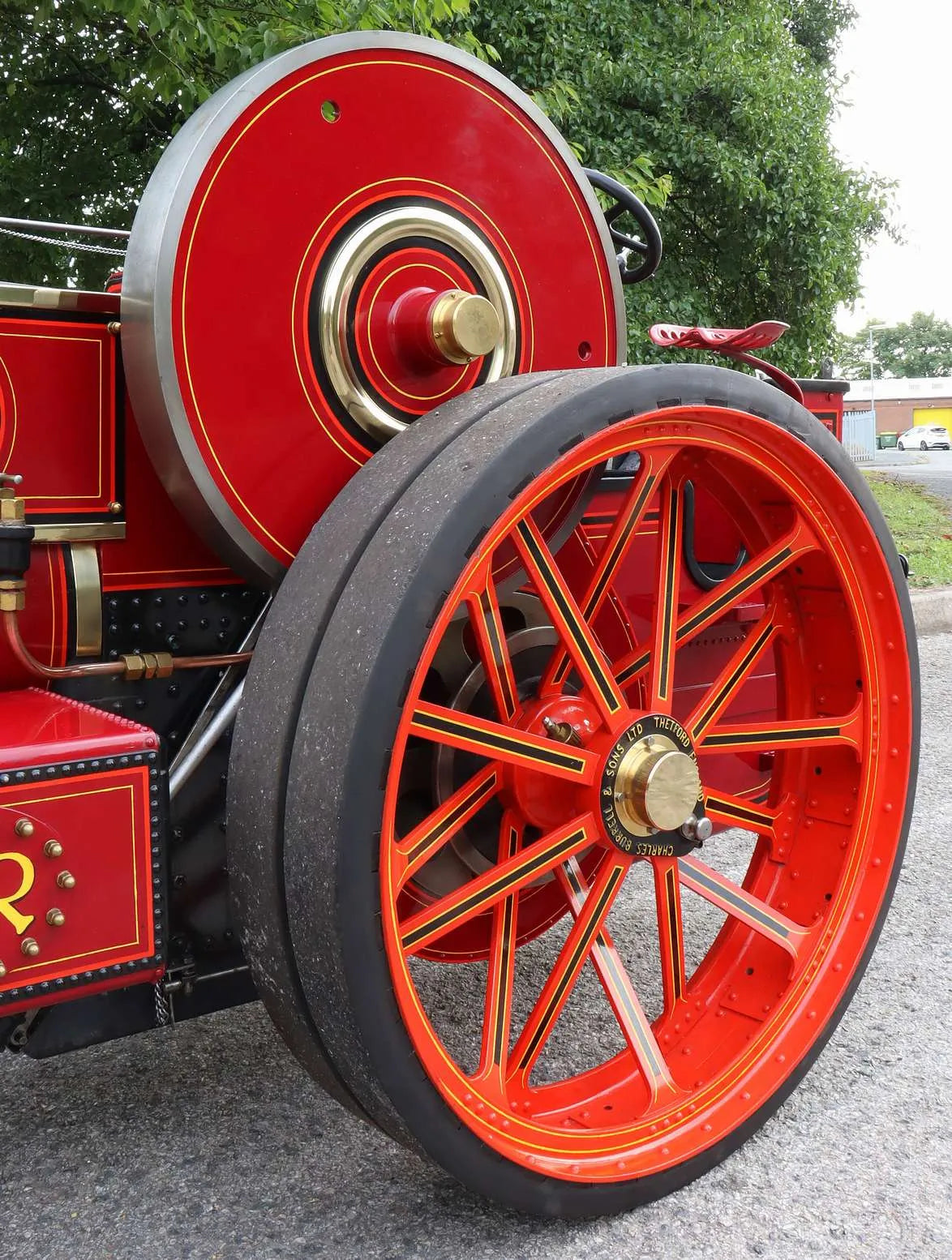 4 inch scale Burrell 6nhp SCC traction engine