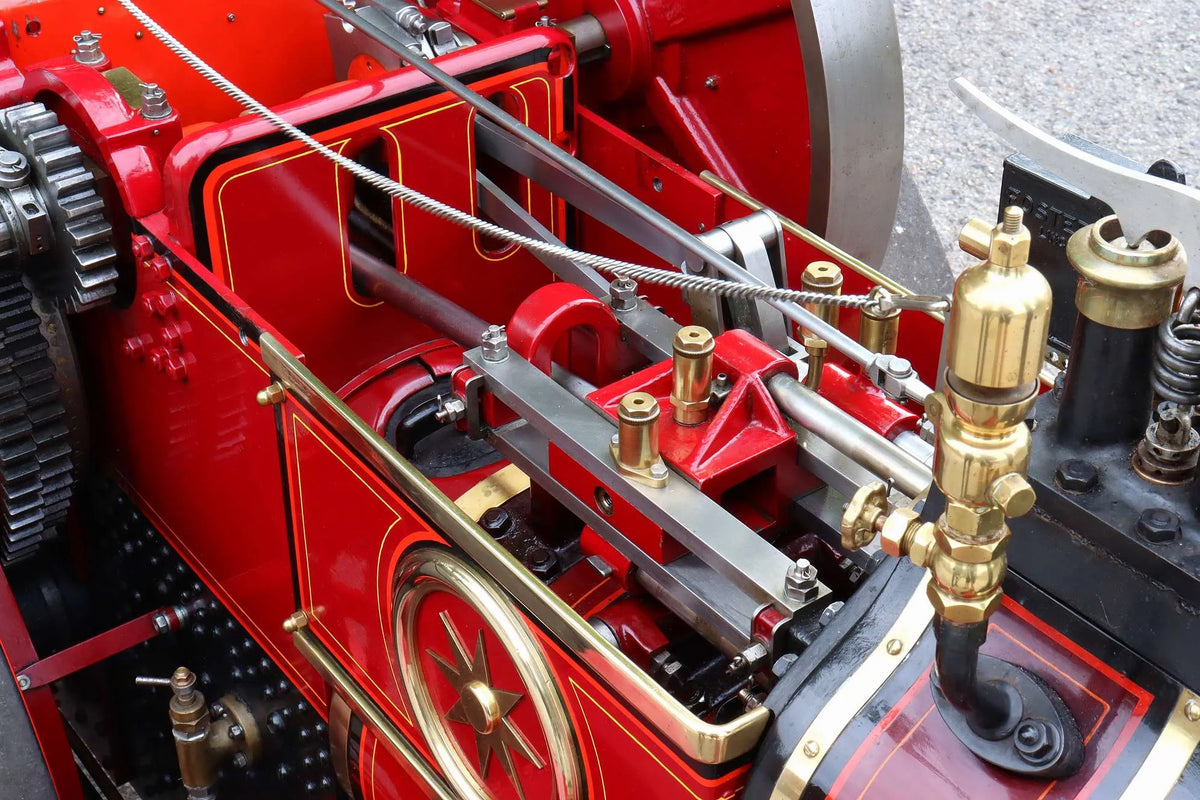 4 inch scale Burrell 6nhp SCC traction engine
