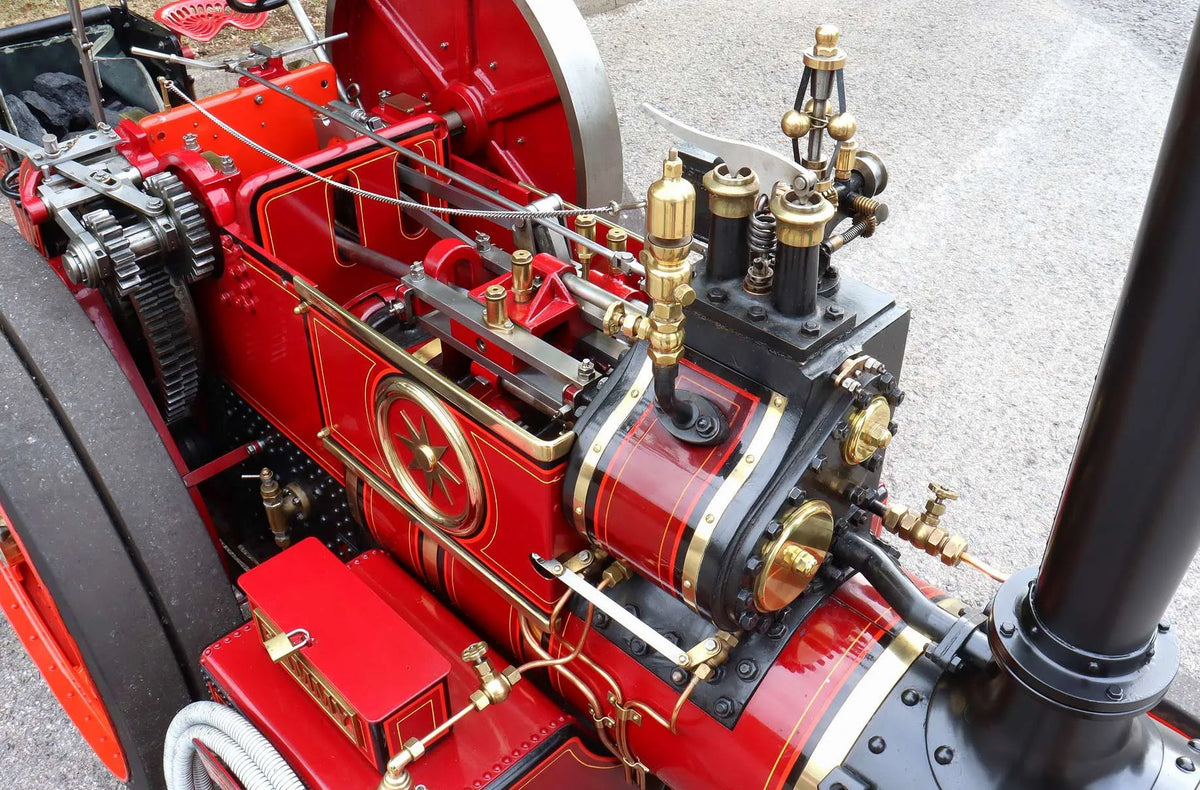 4 inch scale Burrell 6nhp SCC traction engine