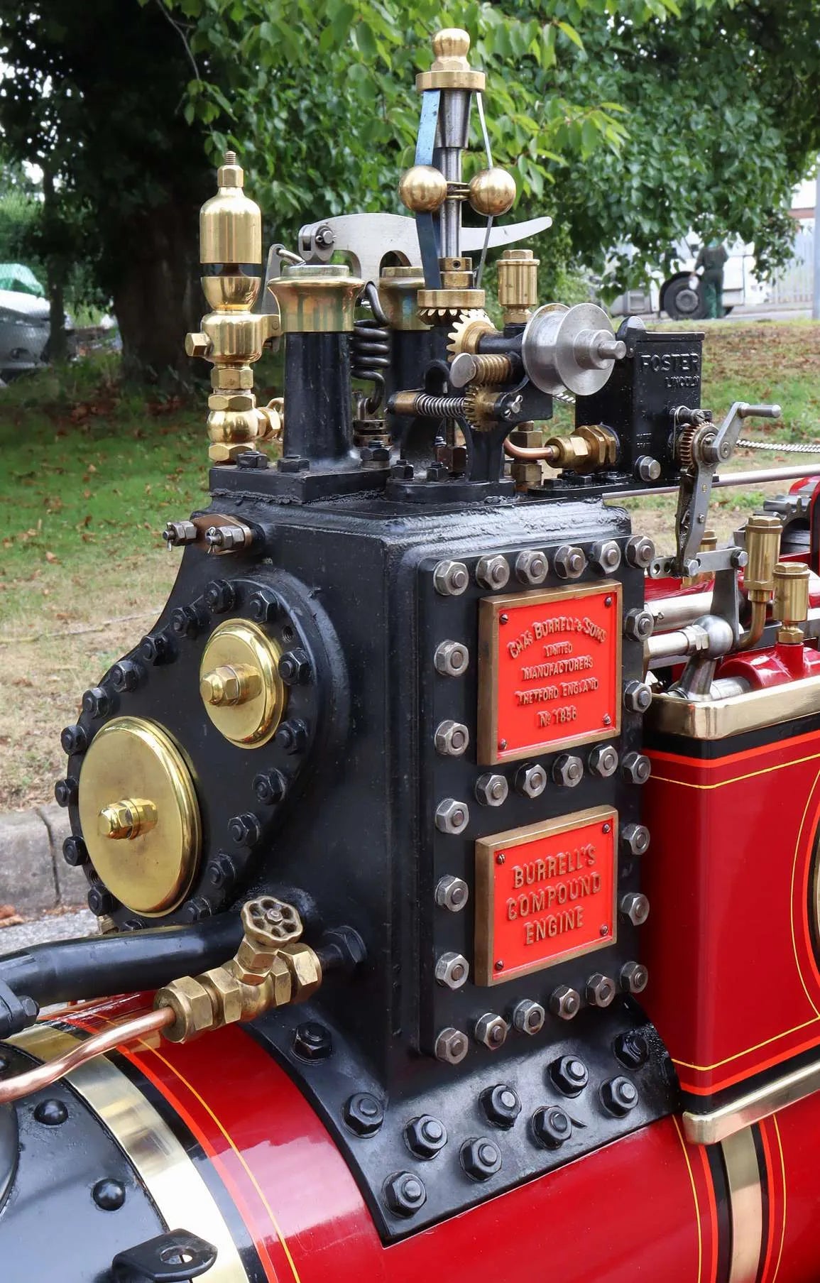 4 inch scale Burrell 6nhp SCC traction engine