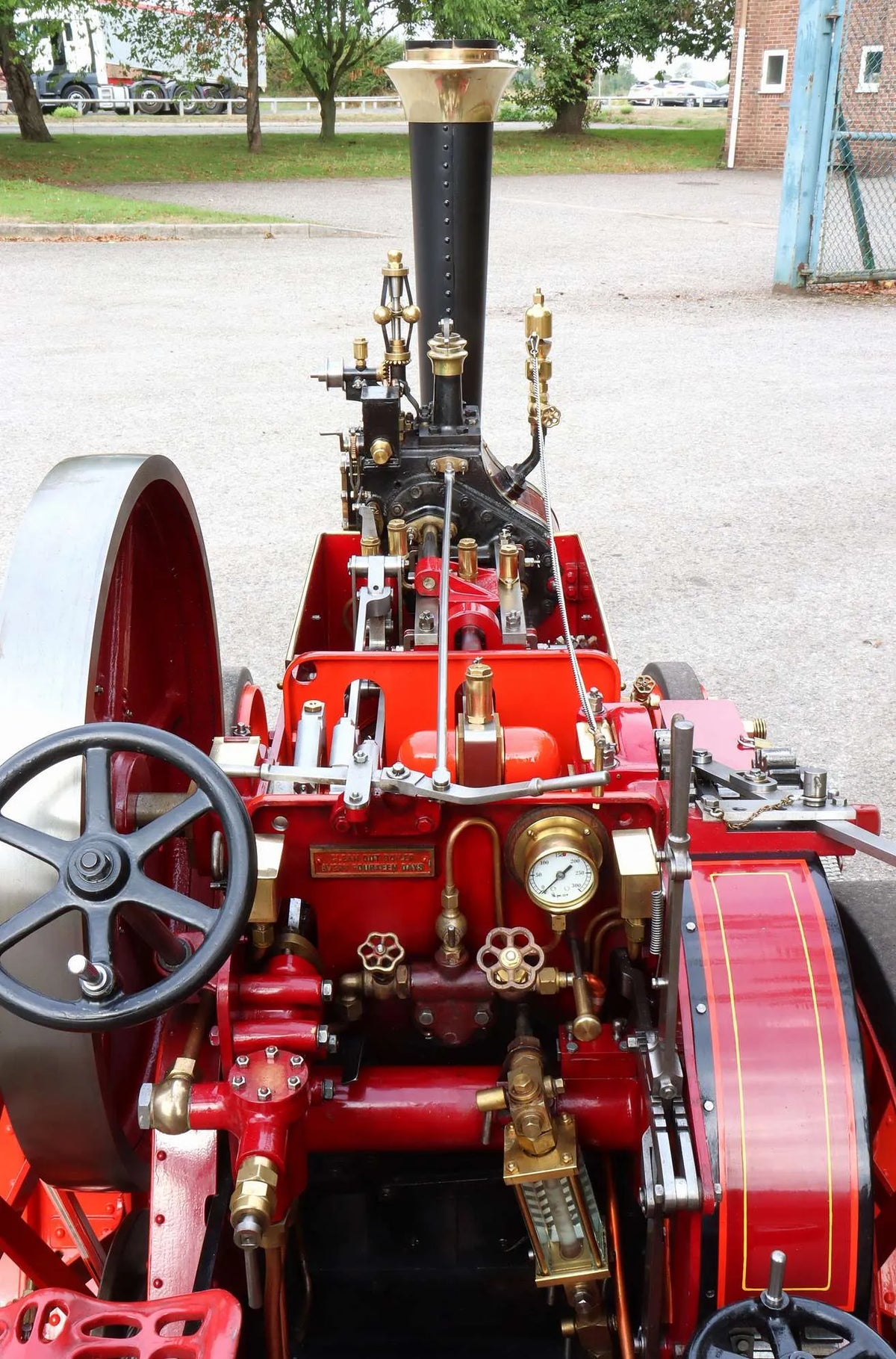 4 inch scale Burrell 6nhp SCC traction engine