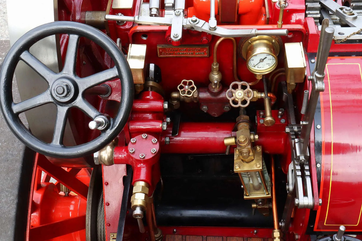 4 inch scale Burrell 6nhp SCC traction engine