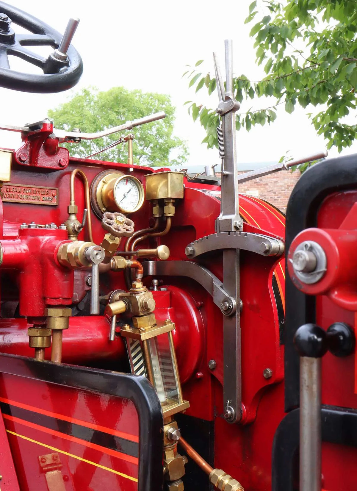 4 inch scale Burrell 6nhp SCC traction engine