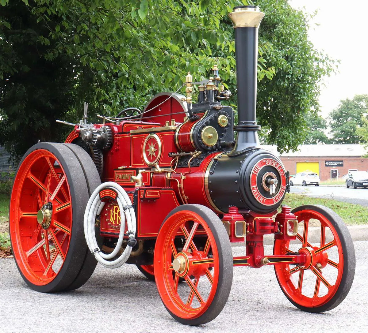 4 inch scale Burrell 6nhp SCC traction engine