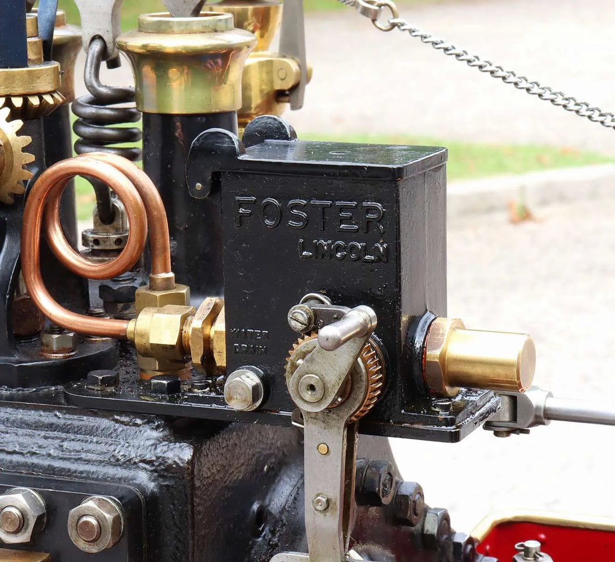 4 inch scale Burrell 6nhp SCC traction engine