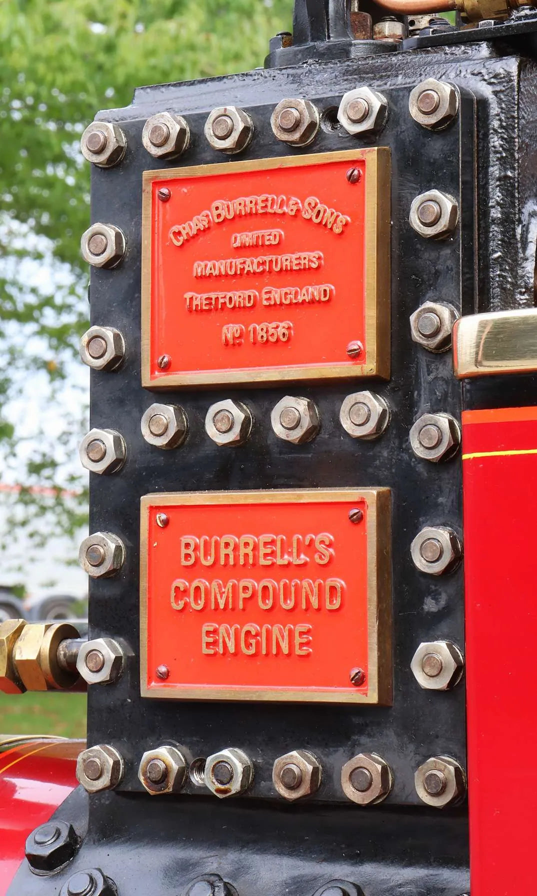 4 inch scale Burrell 6nhp SCC traction engine