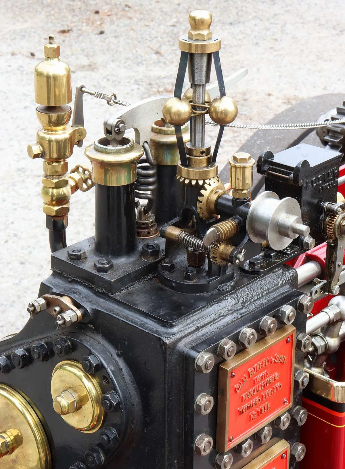 4 inch scale Burrell 6nhp SCC traction engine