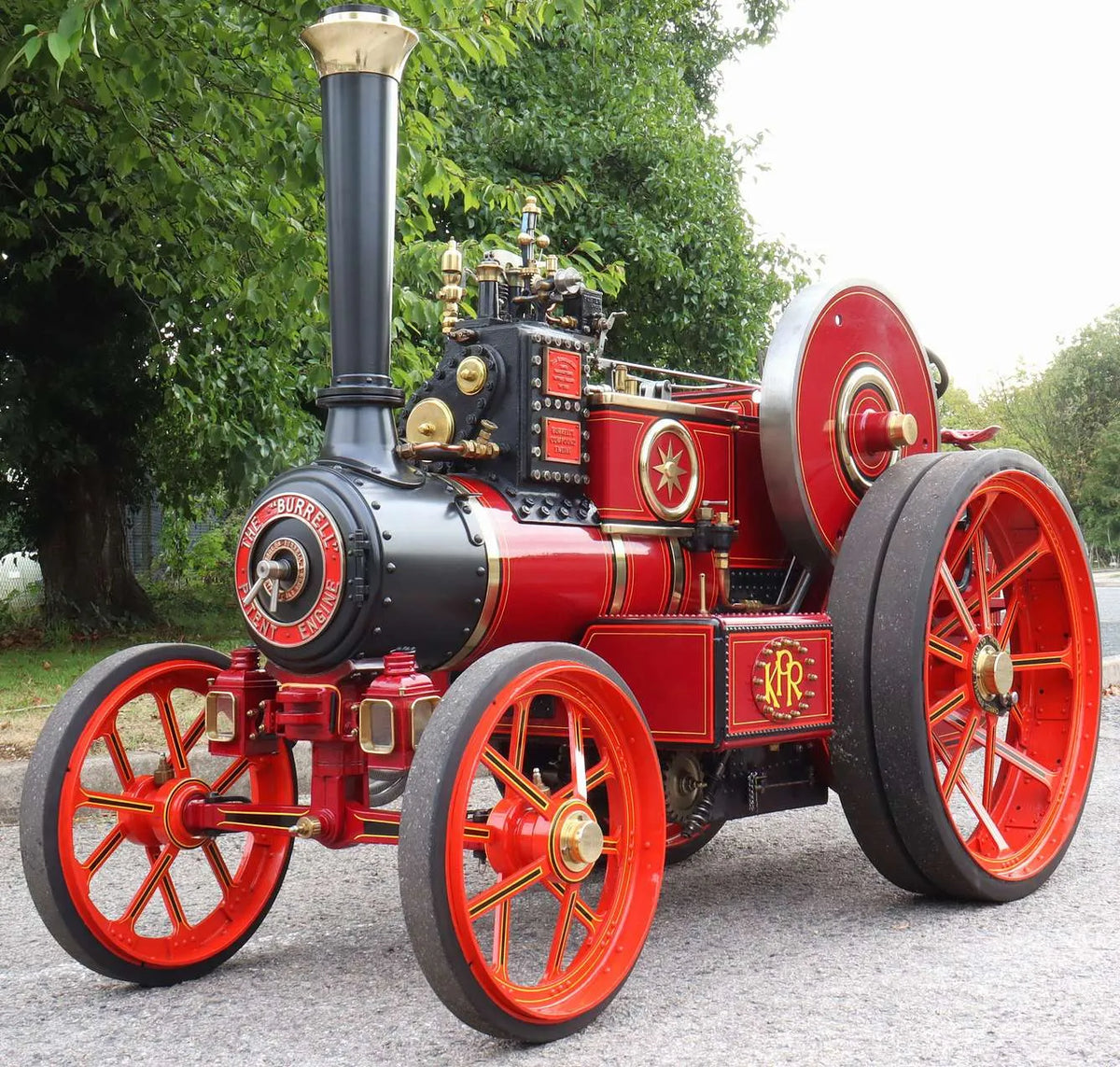 4 inch scale Burrell 6nhp SCC traction engine
