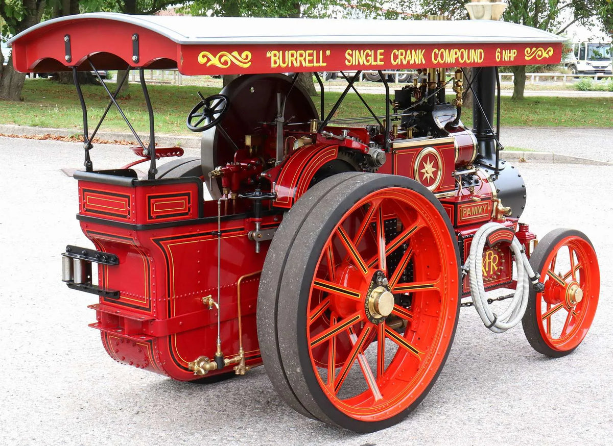 4 inch scale Burrell 6nhp SCC traction engine