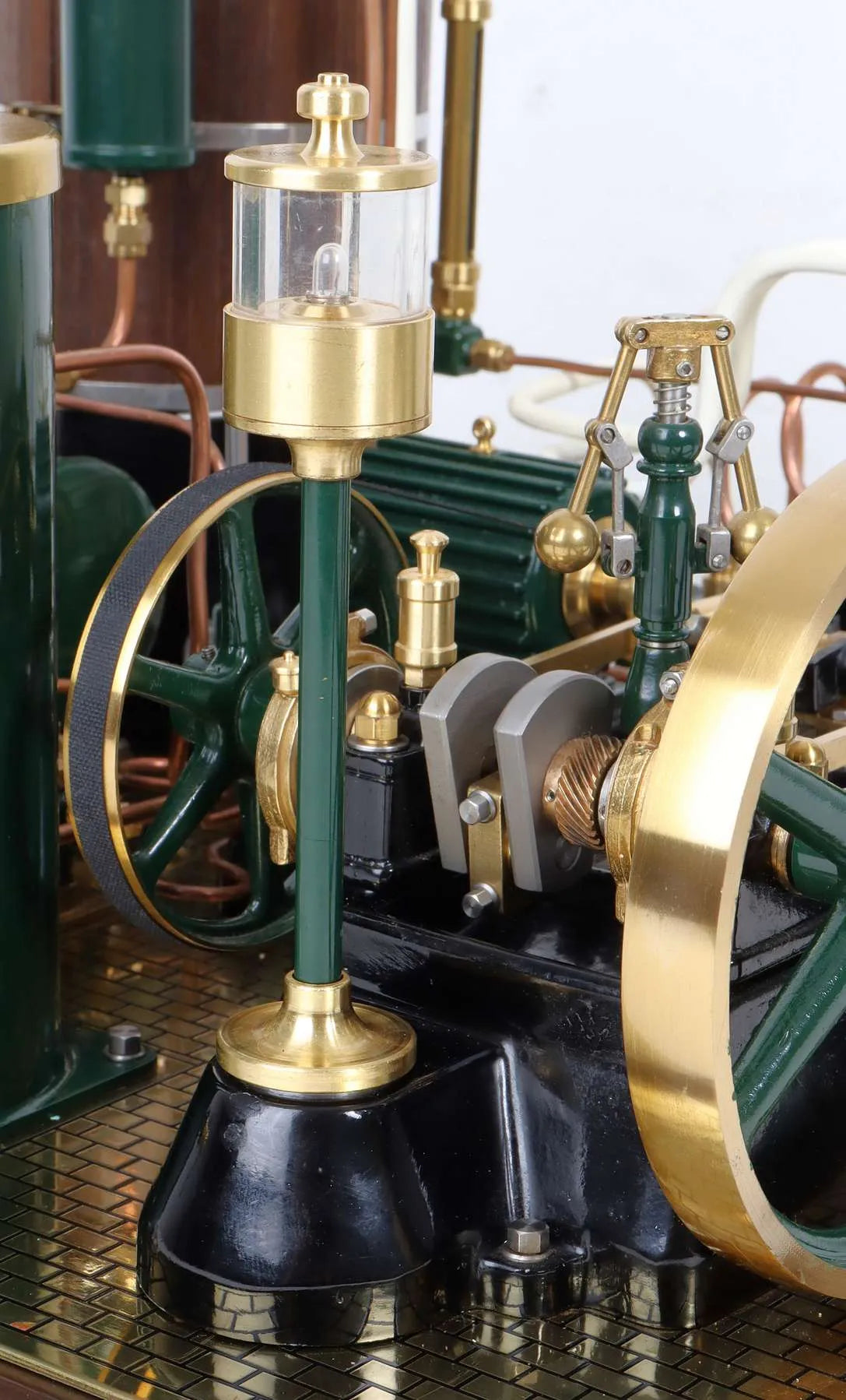 York-Bolton gas-fired steam plant in fitted case