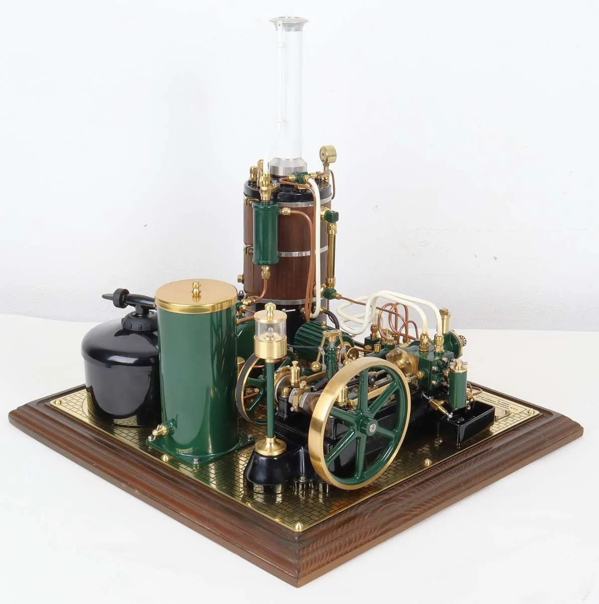 York-Bolton gas-fired steam plant in fitted case